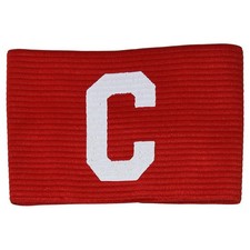 Precision Big C Captains Armband - Red - Adult