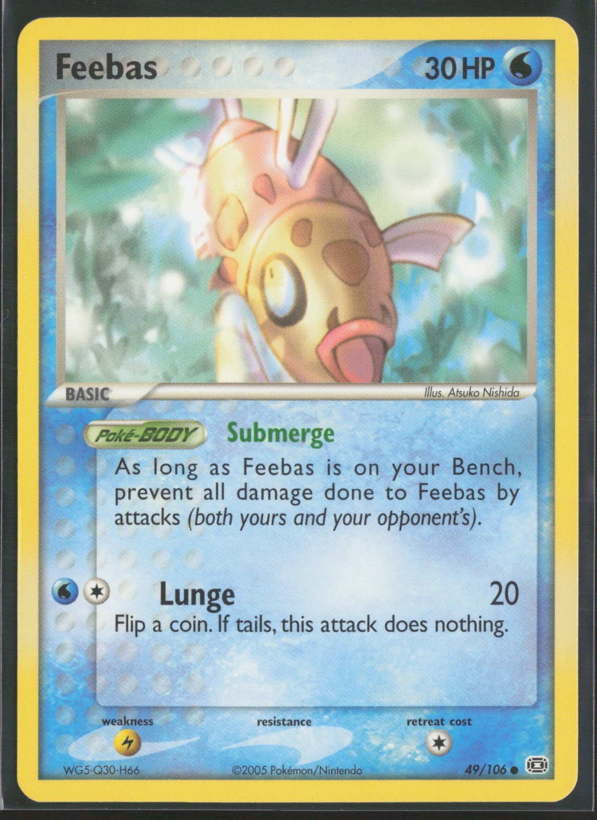 Feebas 49/106 - EX Emerald - HP