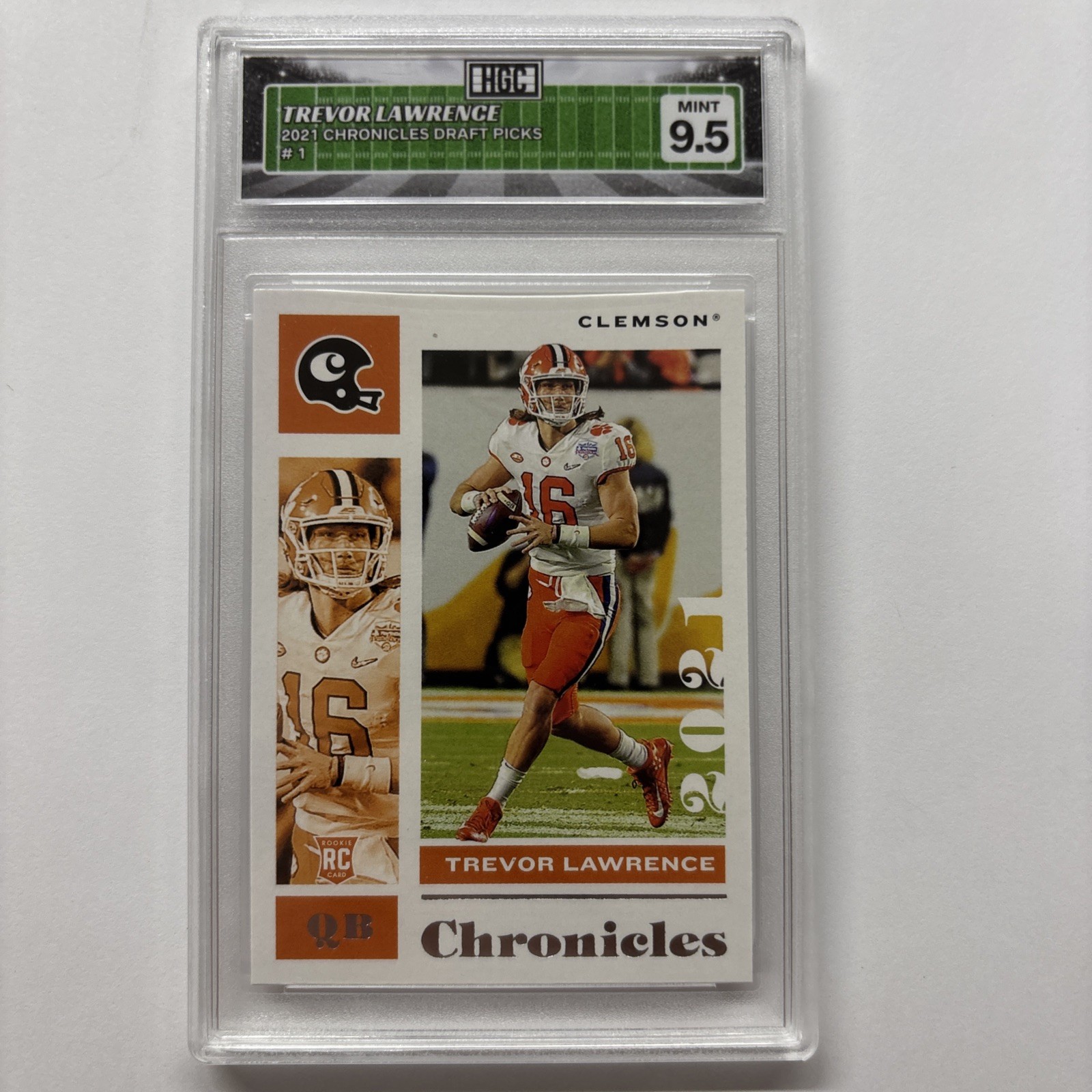 2021 Chronicles Draft Picks Trevor Lawrence #1 HGC 9.5 (fb1)
