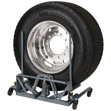 WINNTEC Hydraulic Wheel Dolly Skates 150kg Load Tyre Lifting Moving Heavy Duty