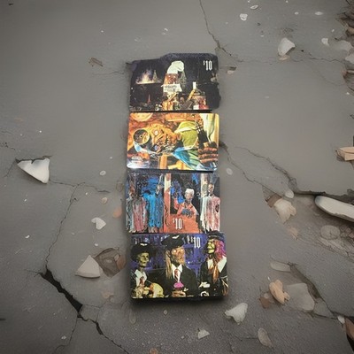 Tales From The Crypt phone cards bundle. (4) Used. 