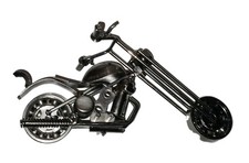 Dekoratives Motorrad Chopper aus Metall -mit 2 Kugellagern - Deko - Brandneu 