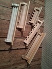 WOOD Wall SHELVES Lot 5* Dollhouse  Miniature shelving 1/12th Bed Bath Dine Shop — photo 5