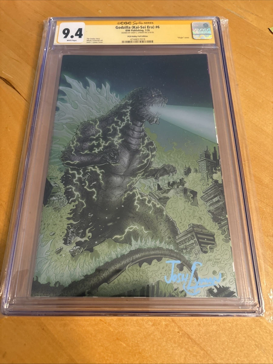 Godzilla 9.8 Near Mint/Mint, Comics Signed Graphic Novels & TPBs