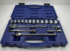 Carlyle Tools By Napa Ss38017m 38 Dr 6 Pt 17 Pc Socket Set Metric Accessories