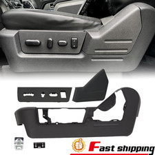 For Ford F150 F-150 2009-2014 3pcs Left Driver Side Seat Cover Trim Panel Bezel For Ford F150 F-150 2009-2014 3pcs Left Driver Side Seat Cover Trim Panel Bezel