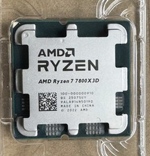 Brand New 📦 AMD RYZEN 7 7800X3D CPU Gaming Processor AM5 | UK SELLER 🔥