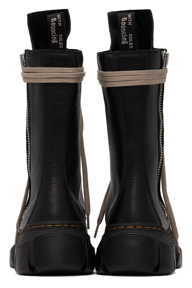 Botas de cuero negras Rick Owens X Dr. Martens 1918 talla para mujer’s 9 para hombre’s 7,5 Foto 4 de 4