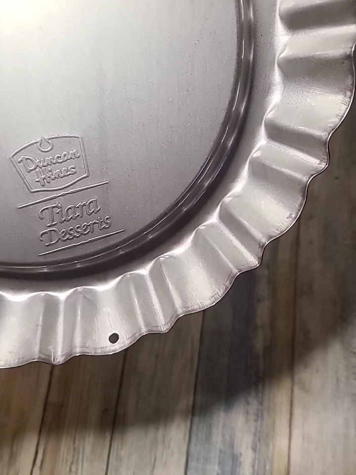 1 ~Tiara de Postre Ekco Baker's Secret Duncan Hines De Colección Tarta Acanalada Quiche Foto 3 de 4