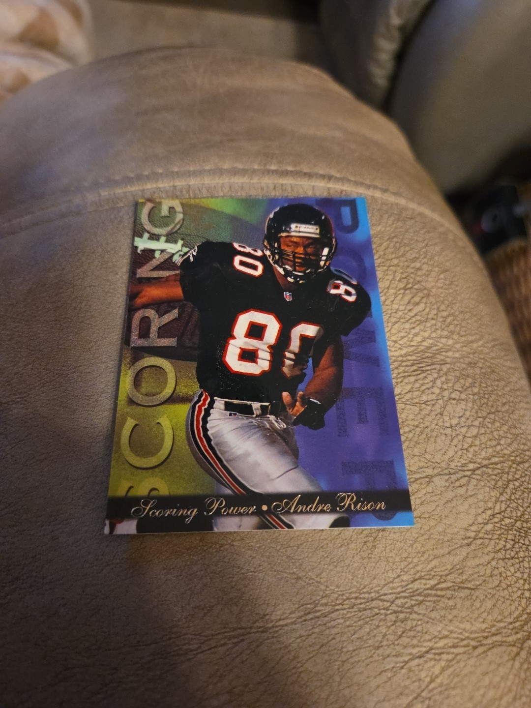 1994 Ultra #4 Andre Rison Flair Scoring Power Atlanta Falcons