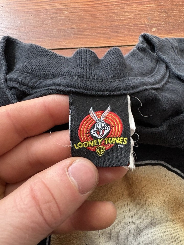 Vintage Yosemite Sam Hippie T Shirt Size XL Black Looney Tunes Men’s ...