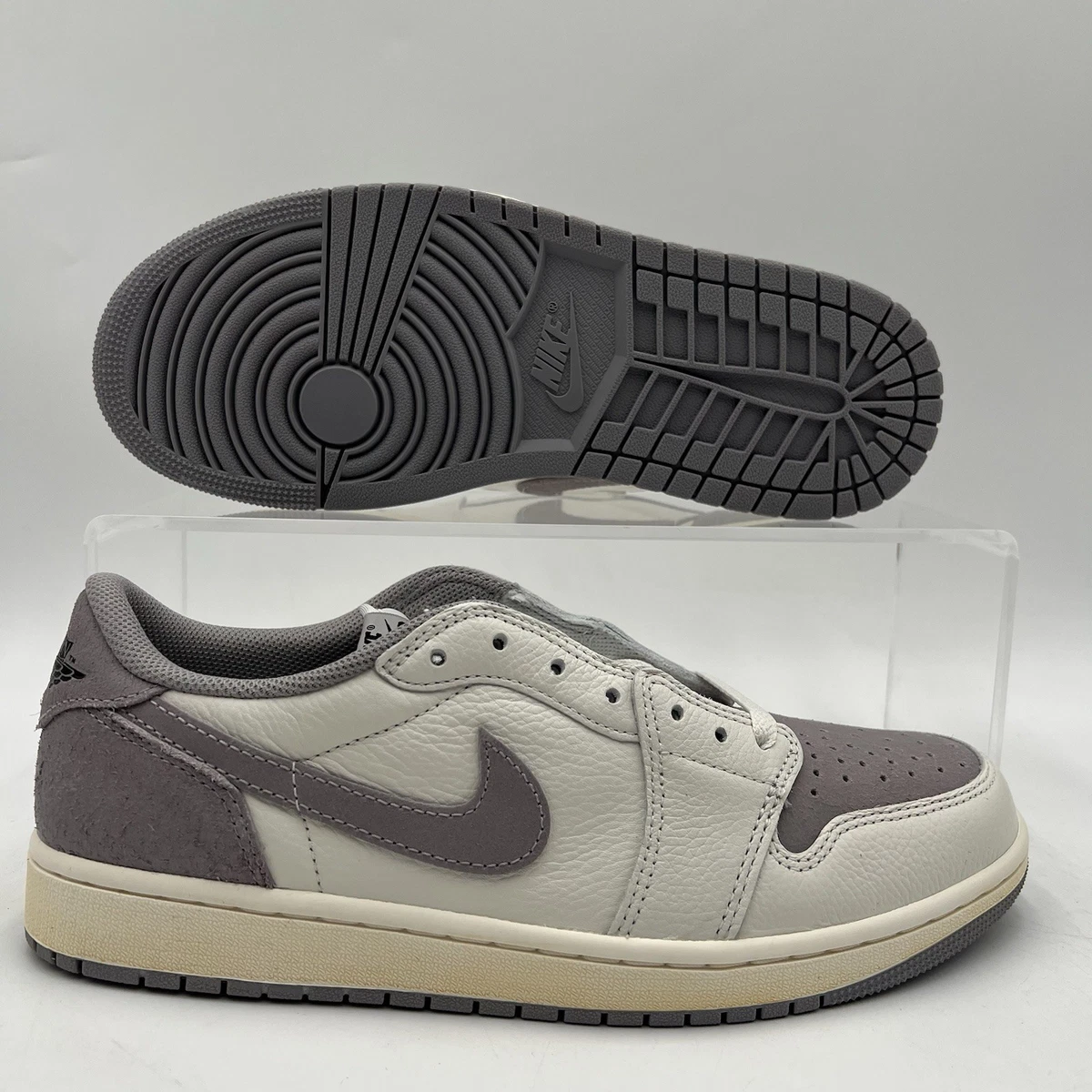 Jordan 1 Retro OG Low Sail Atmosphere Grey for Sale | Authenticity