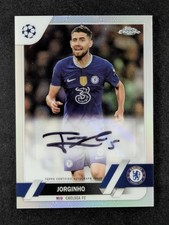 2022-23 Topps Chrome UEFA Club Competitions JORGINHO Auto Chelsea FC #CA-J