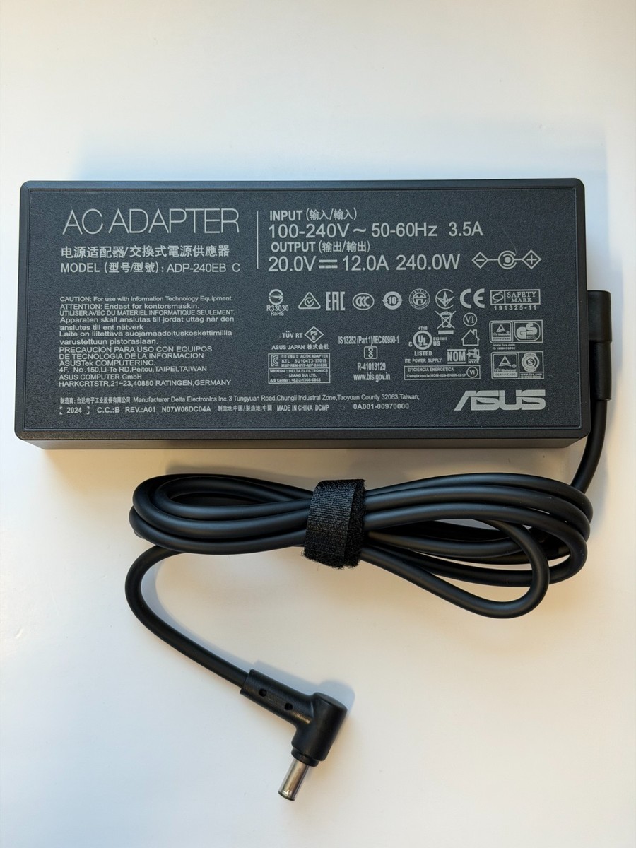 ASUS ROG ACアダプター ADP-240EB Genuine ASUS 240W AC Adapter Charger ADP-240EB B C for ROG Strix