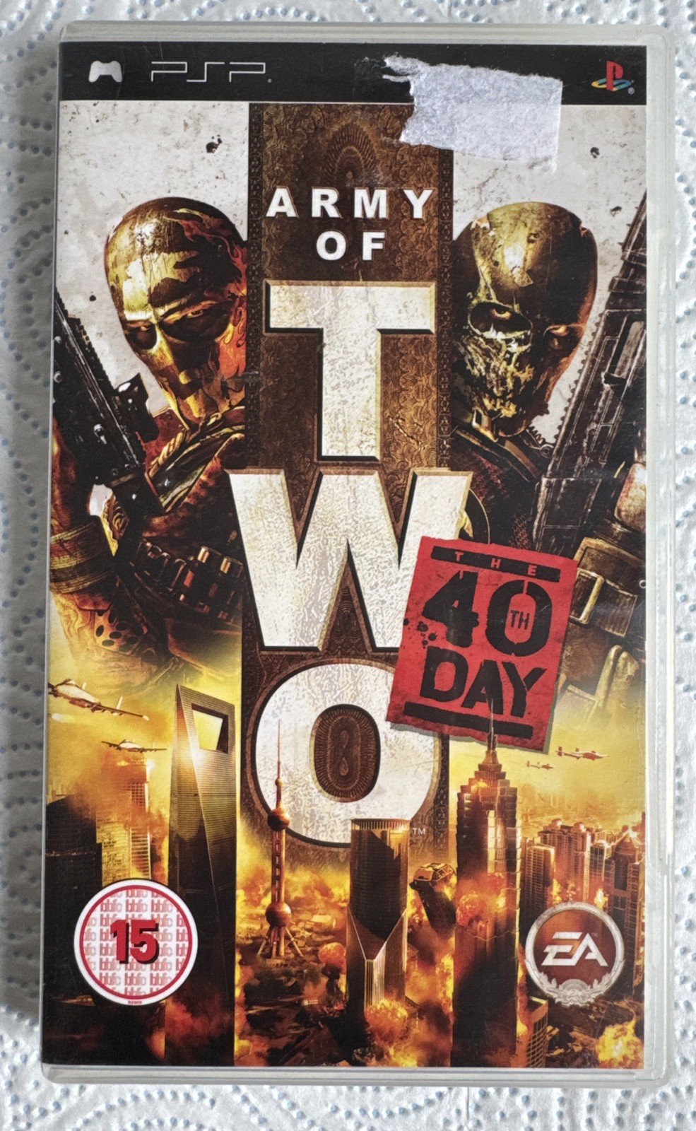 Army of Two (2): The 40th Day - Sony PSP - With Manual - Free Shipping