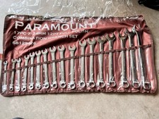 Paramount Full Polish 17pc 7-24mm 12 Point Combination Wrench Set 68125426 Paramount Full Polish 17pc 7-24mm 12 Point Combination Wrench Set 68125426