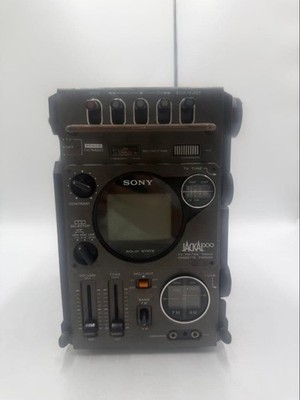 JUNK Sony FX-300 Jackal TV FM AM Receiver Cassette Recorder Japan