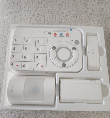 RING Alarm Wireless Home Security System 5 Pcs + Install Accessories 4K11S7-0EN0