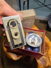 Vintage Imperial Reflex 620 Duo Lens Black Box Camera Made In USA