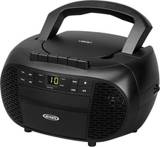 Jensen CD550 Portable Stereo Compact Disc Cassette Recorder with AM/FM Radio