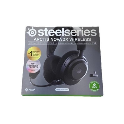 SteelSeries Arctis Nova 3X Wireless Multi-Platform Gaming Headset Sealed