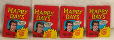 4  VINTAGE TOPPS 1976 HAPPY DAYS  SEALED WAX PACKS CARDS 1 OPENED WINKLER FONZ