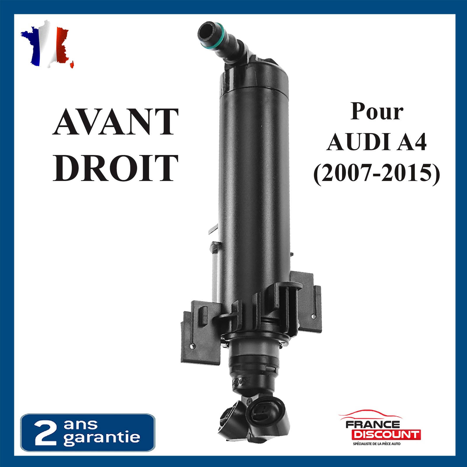 Pompe de lave-phare avant droit Audi A4 B8 8K0955102 mécanisme nettoyage optique
