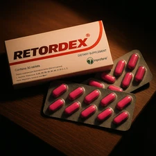 Retordex Strength and Libido Enhancer 30 Pills Rock Bed Energy Men