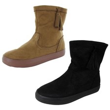 Crocs Womens LodgePoint Synthetic Suede Ankle Boot Shoes