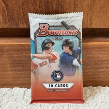 (1) 2026 Bowman Baseball Factory Sealed Blaster Pack From Box - 10 Cards