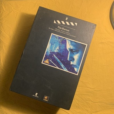 EDWARD SCISSORHANDS PAL VHS SPECIAL EDITION BOXSET & TIM BURTON ON BURTON BOOK