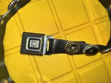 Vintage Beer Bottle Cap Seat Buckle Belt Unisex, Adjustable