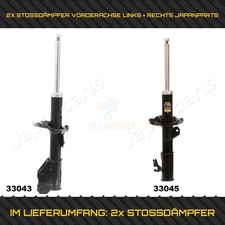 2X JAPANPARTS STOSSDÄMPFER VORDERACHSE LINKS + RECHTS FÜR MAZDA MPV II LW 2.0 DI
