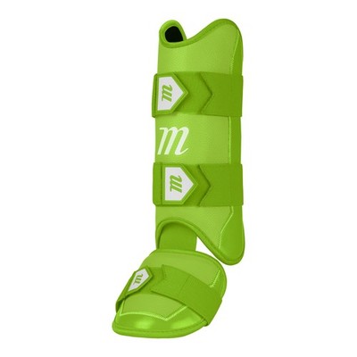 Marucci D-FLX D30 Youth Baseball/Softball Batters Leg Guard - Neon Green