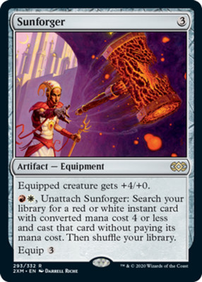 x1 Sunforger R MTG Double Masters M/NM, English