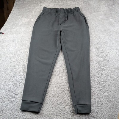 7 Diamonds Pants Mens Medium Green Rev Jogger Pull On Drawstring Stretch Perform