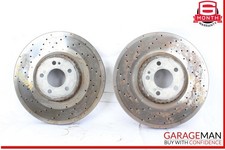 18-20 Mercedes X253 GLC350e Front Left and Right Side Brake Disc Rotor Set of 2