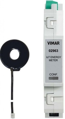VIMAR ENERGIEZÄHLER ANGESCHLOSSEN IOT EINPHASIG 02963
