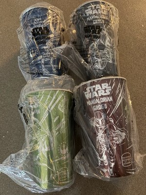 Burger King Star Wars Mandalorian & Grogu Cups Set of 4 2026