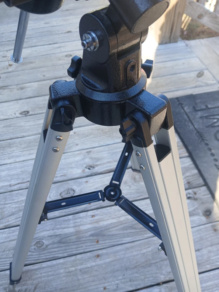 ORION 太空探测器 3 英寸均衡望远镜,EQ-1B 赤道底座,EZ Finder II,三脚架 — 第 3/4 张图片
