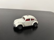 Corgi Juniors Volkswagen Beetle 1300 Whizz Wheels White Gt Britain 72