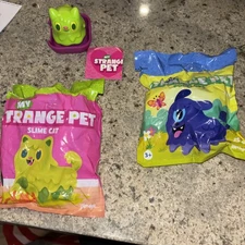 Wendy’s My Strange Pet Slime Cat(opened) And Dogclops(NEW)