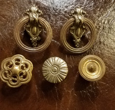 Lot of Ornate Vintage Drawer Pulls