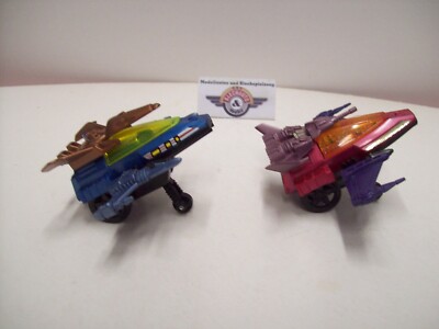 Space Fighter ''Press & Go'', Set of 2, 80s, SL (Made in Hongkong)