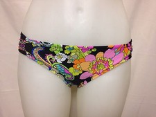 Trina Turk Monaco Shirred Side Hipster Swim Bottom TT60593 Multi NWT