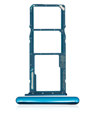 Dual Sim Card Tray For Motorola Moto E6 Play (XT2029 / 2019) (Turquoise Blue)