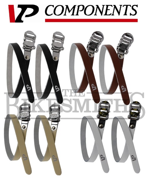 Wellgo Track Pedal with Toe Clips & Straps
