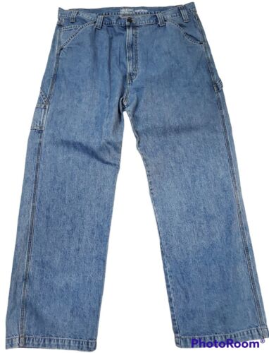 Signature by Levi Strauss & Co. Men's and Big Men's Carpenter Jeans Size 42×32 - Picture 14 of 16