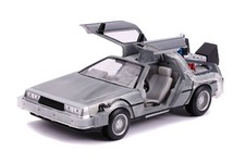 Jada Back to the Future II Hollywood Rides Diecast Modelo 1/24 DeLorean BTTF NEW