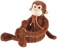Heunec PlüSchtier Spielfigur Misanimo Affe Schlenkernd 45Cm